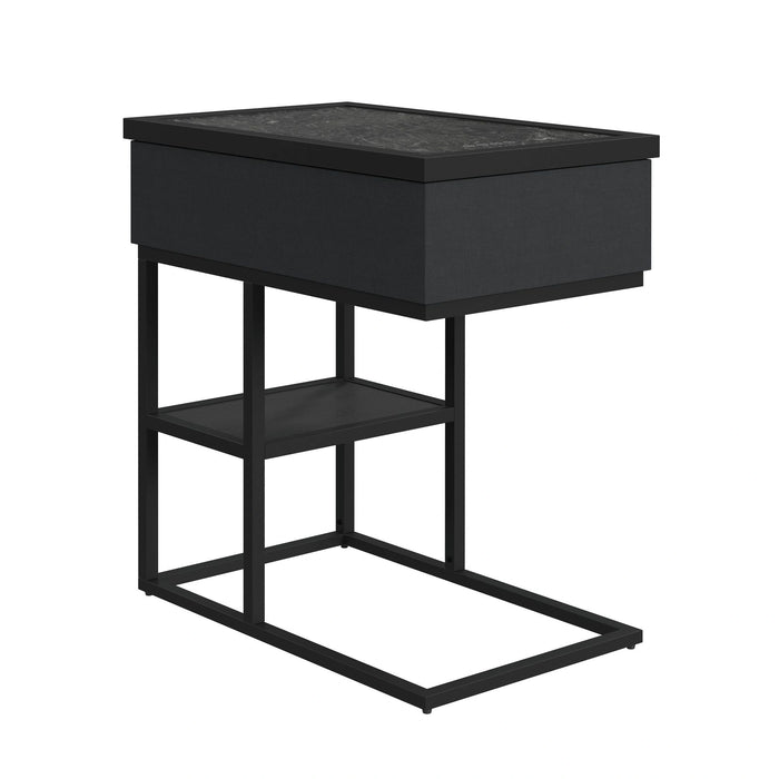 Halo Smart C-Table in Black - Tony’s Furniture Store & Linen (GA) - Multi Location