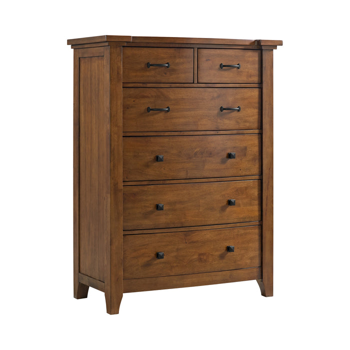 Gage Sleigh Storage Bedroom Set in Chestnut - Tony’s Furniture Store & Linen (GA) - Multi Location