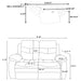 Nova Reclining Loveseat - Tony’s Furniture Store & Linen (GA) - Multi Location
