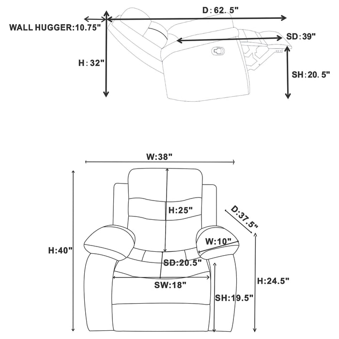 Nova Recliner - Tony’s Furniture Store & Linen (GA) - Multi Location