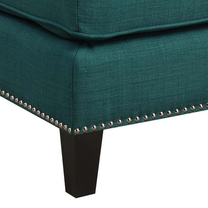 Erica 497 Ottoman W/Chrome Nail (ISTA 3) - Tony’s Furniture Store & Linen (GA) - Multi Location