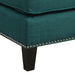 Erica 497 Ottoman W/Chrome Nail (ISTA 3) - Tony’s Furniture Store & Linen (GA) - Multi Location