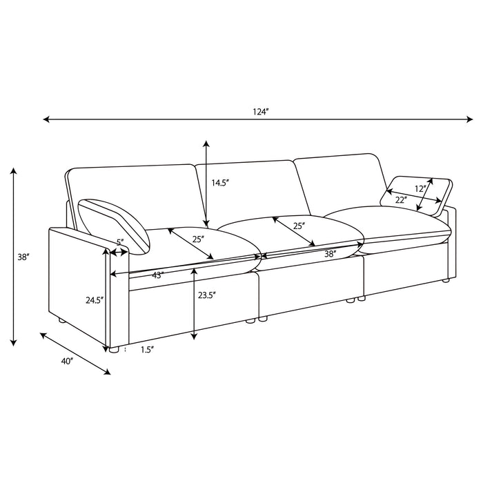Collins Power Reclining Sofa - Tony’s Furniture Store & Linen (GA) - Multi Location