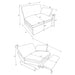 Collins Power Reclining Loveseat - Tony’s Furniture Store & Linen (GA) - Multi Location