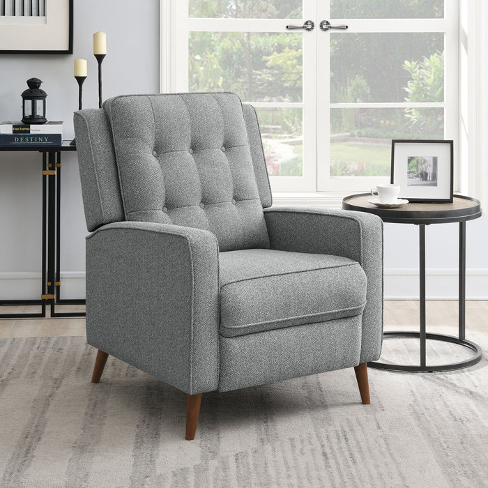 Davidson Upholstered Tufted Push Back Recliner - Tony’s Furniture Store & Linen (GA) - Multi Location