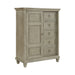 Whit-Ash 5-Drawer Door Chest in Light Grey - Tony’s Furniture Store & Linen (GA) - Multi Location