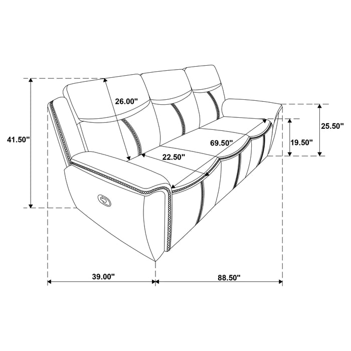 Sloane Reclining Sofa - Tony’s Furniture Store & Linen (GA) - Multi Location