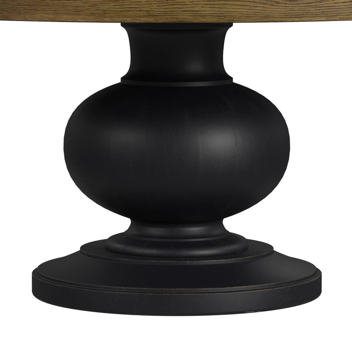 Heritage & Home Dining Table in Oak Brown and Black - Tony’s Furniture Store & Linen (GA) - Multi Location