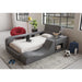 Valari Transformer Bed with Electronic Features in Grey PU - Tony’s Furniture Store & Linen (GA) - Multi Location