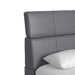 Valari Bed in Grey PU - Tony’s Furniture Store & Linen (GA) - Multi Location