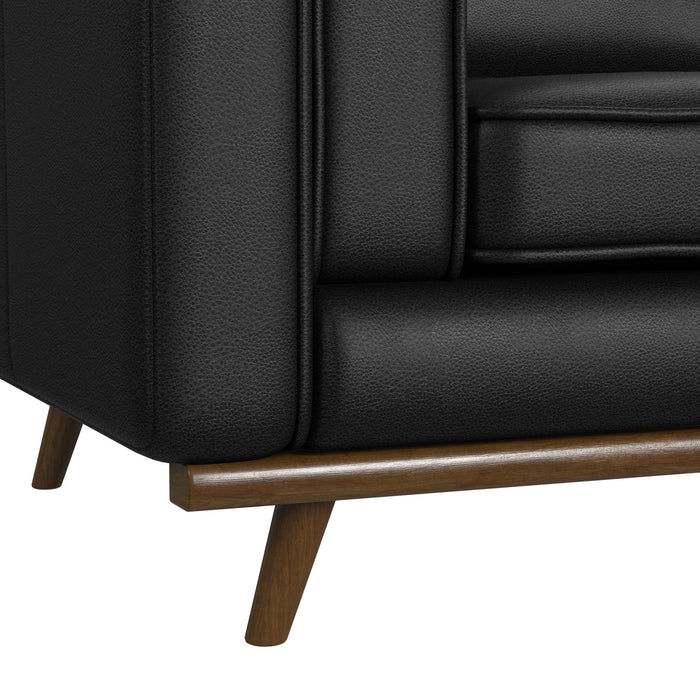 Venus Sofa with Cherry Finished Wooden Front - Tony’s Furniture Store & Linen (GA) - Multi Location
