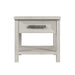 Avalanche End Table with USB in Antique White - Tony’s Furniture Store & Linen (GA) - Multi Location