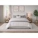 Angeline Complete Non-Storage Bed in Grey Fabric - Tony’s Furniture Store & Linen (GA) - Multi Location