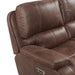 Atlantis Power Motion Sofa with Power Motion Head Recliner in Heritage Brown - Tony’s Furniture Store & Linen (GA) - Multi Location