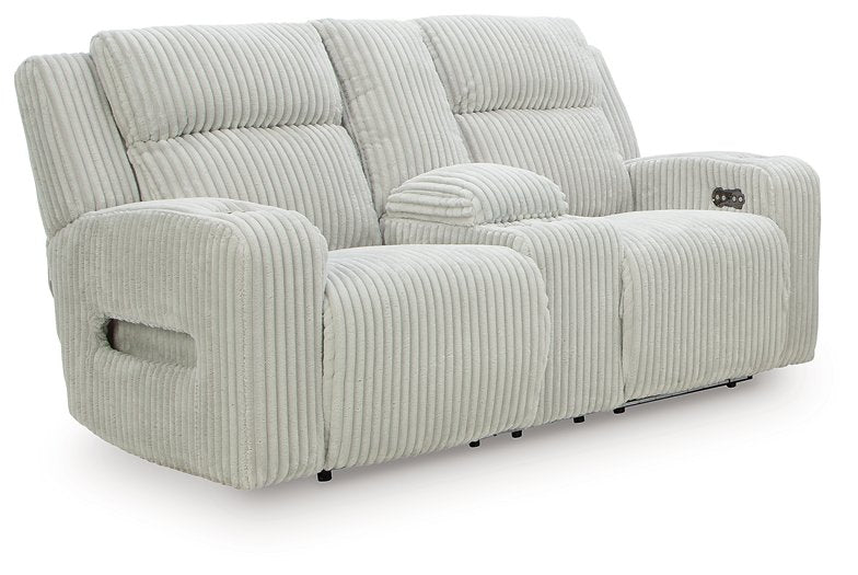 Forest Lake Power Reclining Loveseat with Console - Tony’s Furniture Store & Linen (GA) - Multi Location