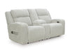 Forest Lake Power Reclining Loveseat with Console - Tony’s Furniture Store & Linen (GA) - Multi Location