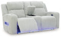 Forest Lake Power Reclining Loveseat with Console - Tony’s Furniture Store & Linen (GA) - Multi Location