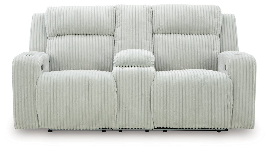 Forest Lake Power Reclining Loveseat with Console - Tony’s Furniture Store & Linen (GA) - Multi Location