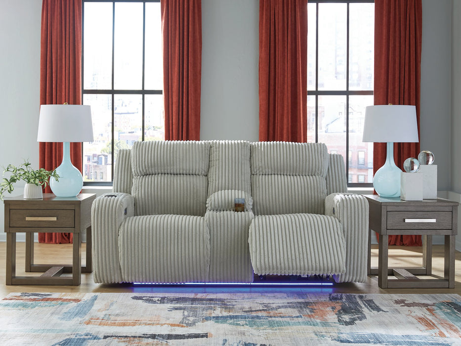 Forest Lake Power Reclining Loveseat with Console - Tony’s Furniture Store & Linen (GA) - Multi Location