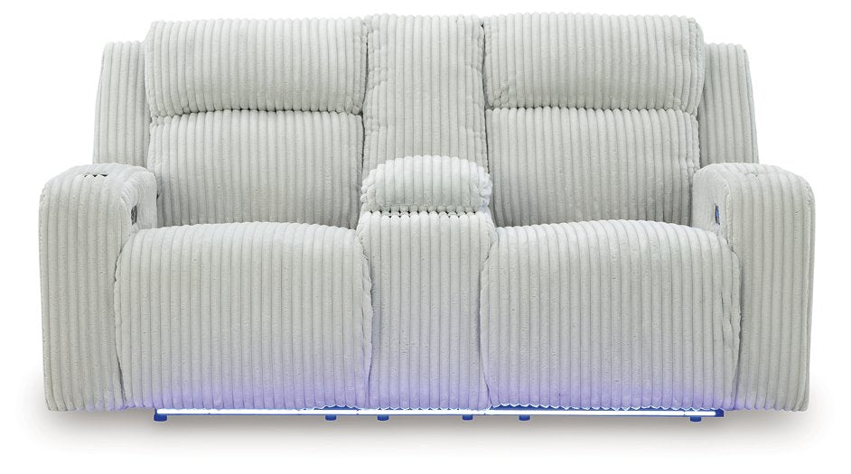 Forest Lake Power Reclining Loveseat with Console - Tony’s Furniture Store & Linen (GA) - Multi Location