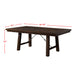 Jax Dining Set in Cherry - Tony’s Furniture Store & Linen (GA) - Multi Location