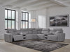 Modmax II Power Reclining Sectional with Audio Consoles - Tony’s Furniture Store & Linen (GA) - Multi Location