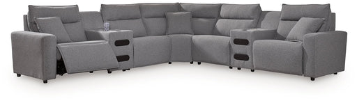 Modmax II Power Reclining Sectional with Audio Consoles - Tony’s Furniture Store & Linen (GA) - Multi Location