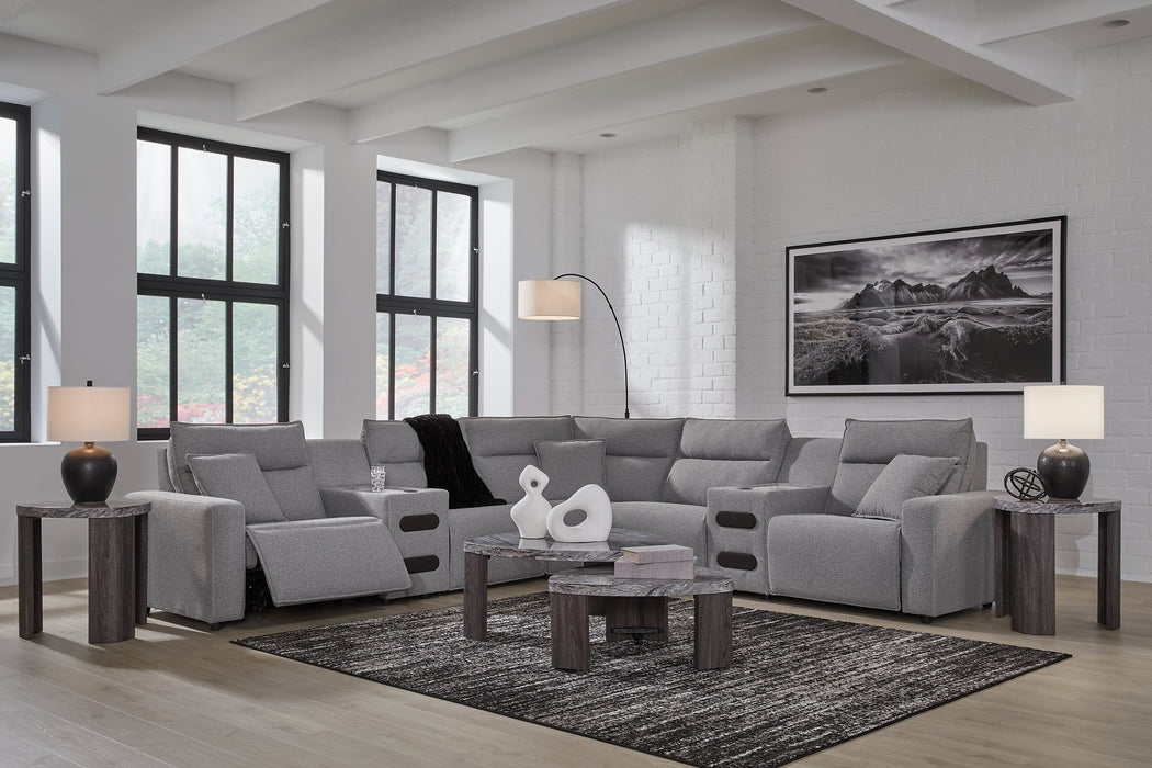 Modmax II Power Reclining Sectional with Audio Consoles - Tony’s Furniture Store & Linen (GA) - Multi Location