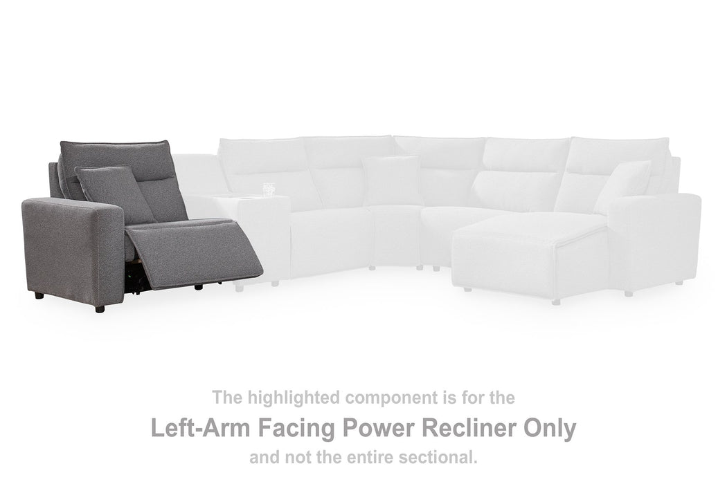 Modmax II Power Reclining Sectional with Audio Consoles - Tony’s Furniture Store & Linen (GA) - Multi Location