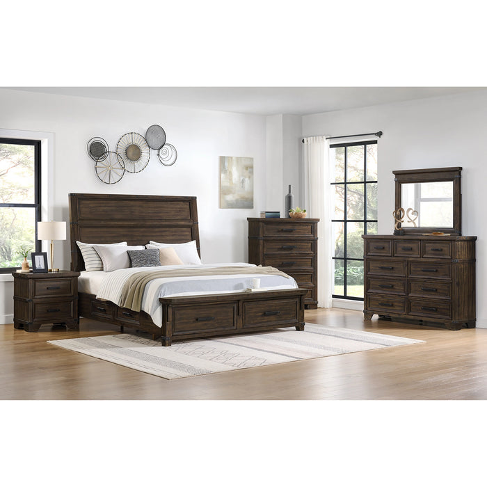 Colorado City 2-Drawer Nightstand with USB in Charcoal - Tony’s Furniture Store & Linen (GA) - Multi Location