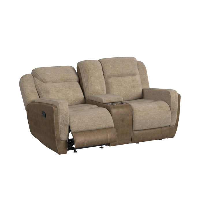 Hornet Motion Glider Loveseat with Console - Tony’s Furniture Store & Linen (GA) - Multi Location