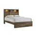 Bailey Bookcase Panel Bedroom Set with 2 Nightstands - Tony’s Furniture Store & Linen (GA) - Multi Location