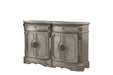 Northville Antique Silver Server (MARBLE TOP) - Tony’s Furniture Store & Linen (GA) - Multi Location