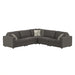 Options One Corner in Palmer Plus Ash with 1 Pillow 20"" - Tony’s Furniture Store & Linen (GA) - Multi Location