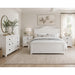 Kona Bedroom Set with 2 Nightstands in White - Tony’s Furniture Store & Linen (GA) - Multi Location