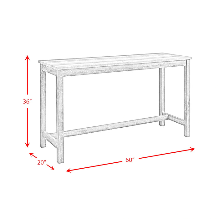 Oak Lawn Bar Table Single Pack (Table + Three Stools) - Tony’s Furniture Store & Linen (GA) - Multi Location