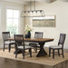 Montrose Dining Set in Espresso and Brown - Tony’s Furniture Store & Linen (GA) - Multi Location