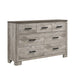 Millers Cove Dresser Two-Tone Grey (Sturdy) - Tony’s Furniture Store & Linen (GA) - Multi Location