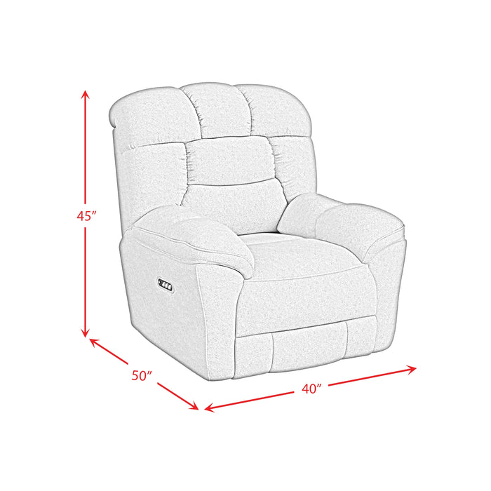 Kelsey P3 Recliner, zero gravity, memory foam in Bama Toast - Tony’s Furniture Store & Linen (GA) - Multi Location