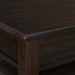 Wagner Rectangular Lift-Top Coffee Table w/ Casters in Cherry - Tony’s Furniture Store & Linen (GA) - Multi Location