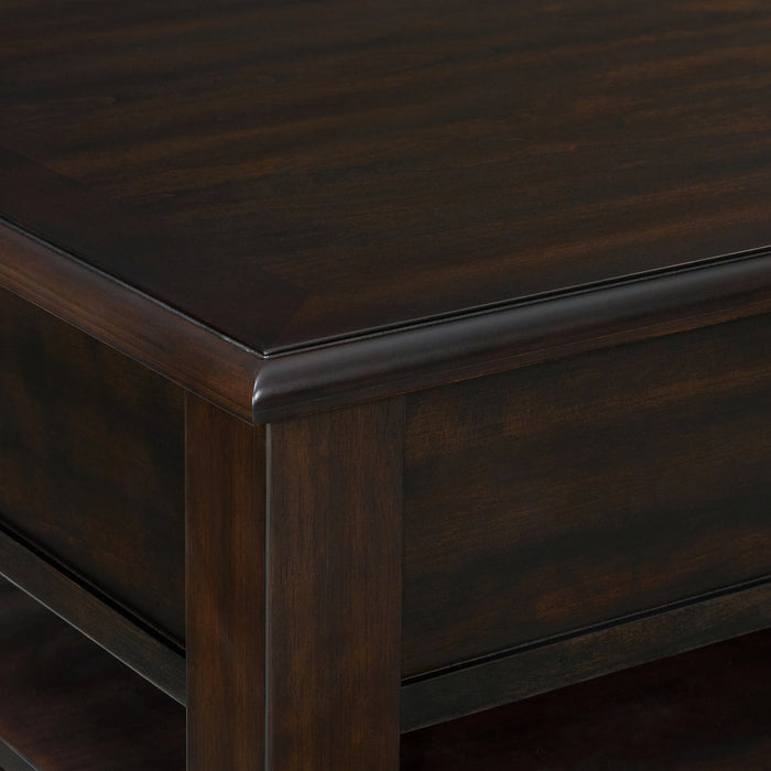 Wagner Occasional Table Set in Cherry-Rectangular Lift-Top Coffee Table - Tony’s Furniture Store & Linen (GA) - Multi Location