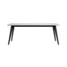 Marlene Dining Table with White Faux Marble Top in Black - Tony’s Furniture Store & Linen (GA) - Multi Location