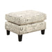 Erica 497 Ottoman W/Chrome Nail (ISTA 3) - Tony’s Furniture Store & Linen (GA) - Multi Location