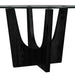 Oregon Round Table in Black - Tony’s Furniture Store & Linen (GA) - Multi Location