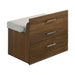 Malibu Dressing Table in Walnut - Tony’s Furniture Store & Linen (GA) - Multi Location