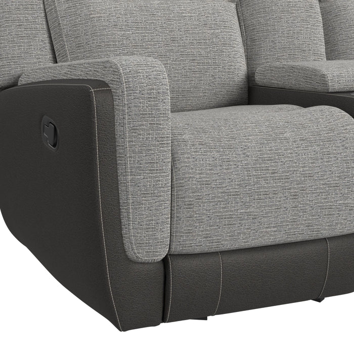 Hornet Motion Glider Loveseat with Console - Tony’s Furniture Store & Linen (GA) - Multi Location