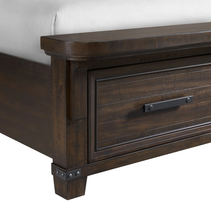 Colorado City Storage Bed in Charcoal - Tony’s Furniture Store & Linen (GA) - Multi Location