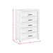 Eleanor 5-Drawer Chest - Tony’s Furniture Store & Linen (GA) - Multi Location