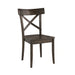 (D210-43C) Coronado- Side Chair (2/Ctn)- Chocolate - Tony’s Furniture Store & Linen (GA) - Multi Location