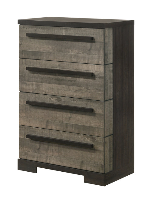 Crown Mark Furniture Remington 4 Drawer Chest in Brown image